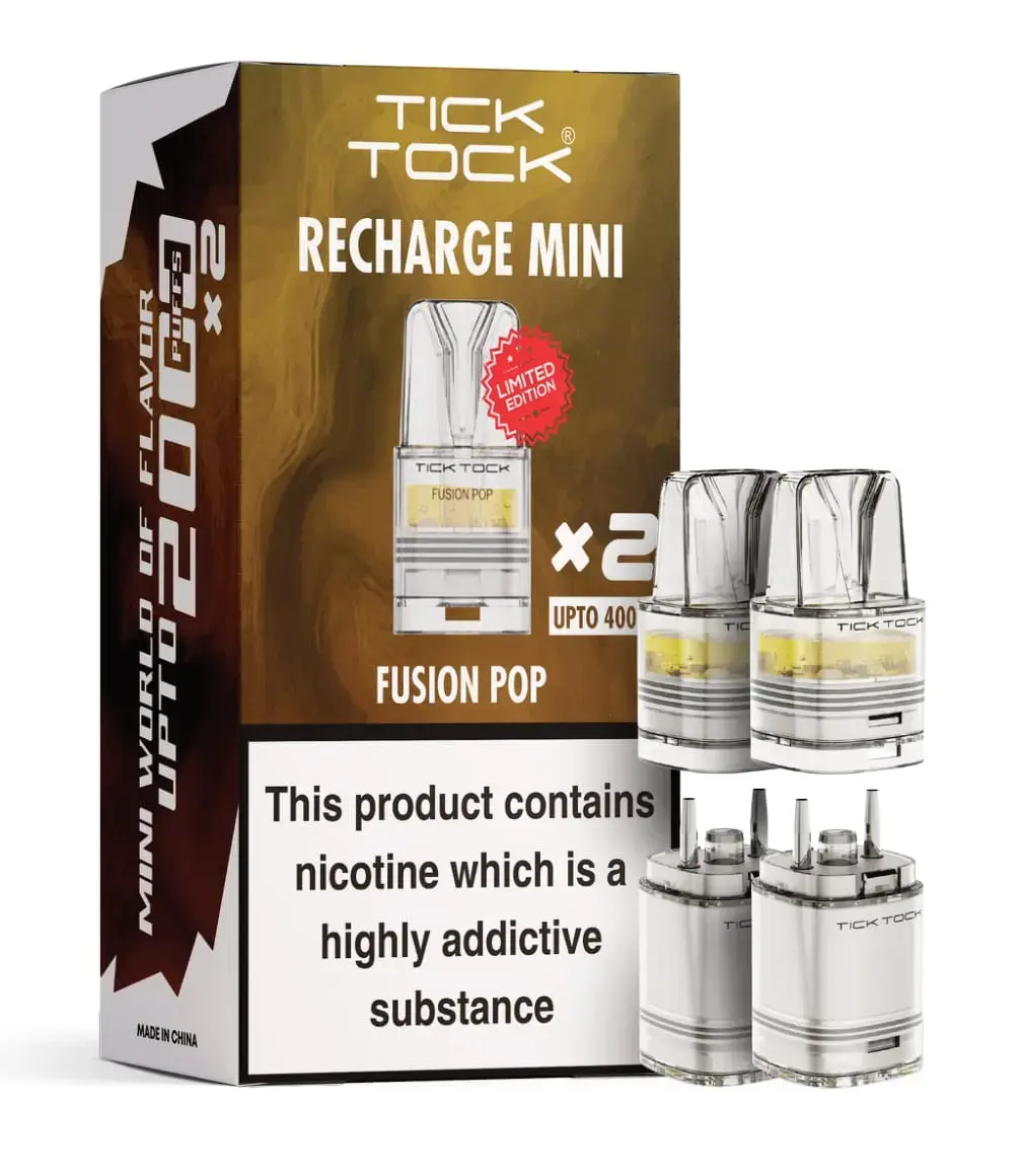 Fusion Pop Tick Tock Magic 8000 Prefilled Pods